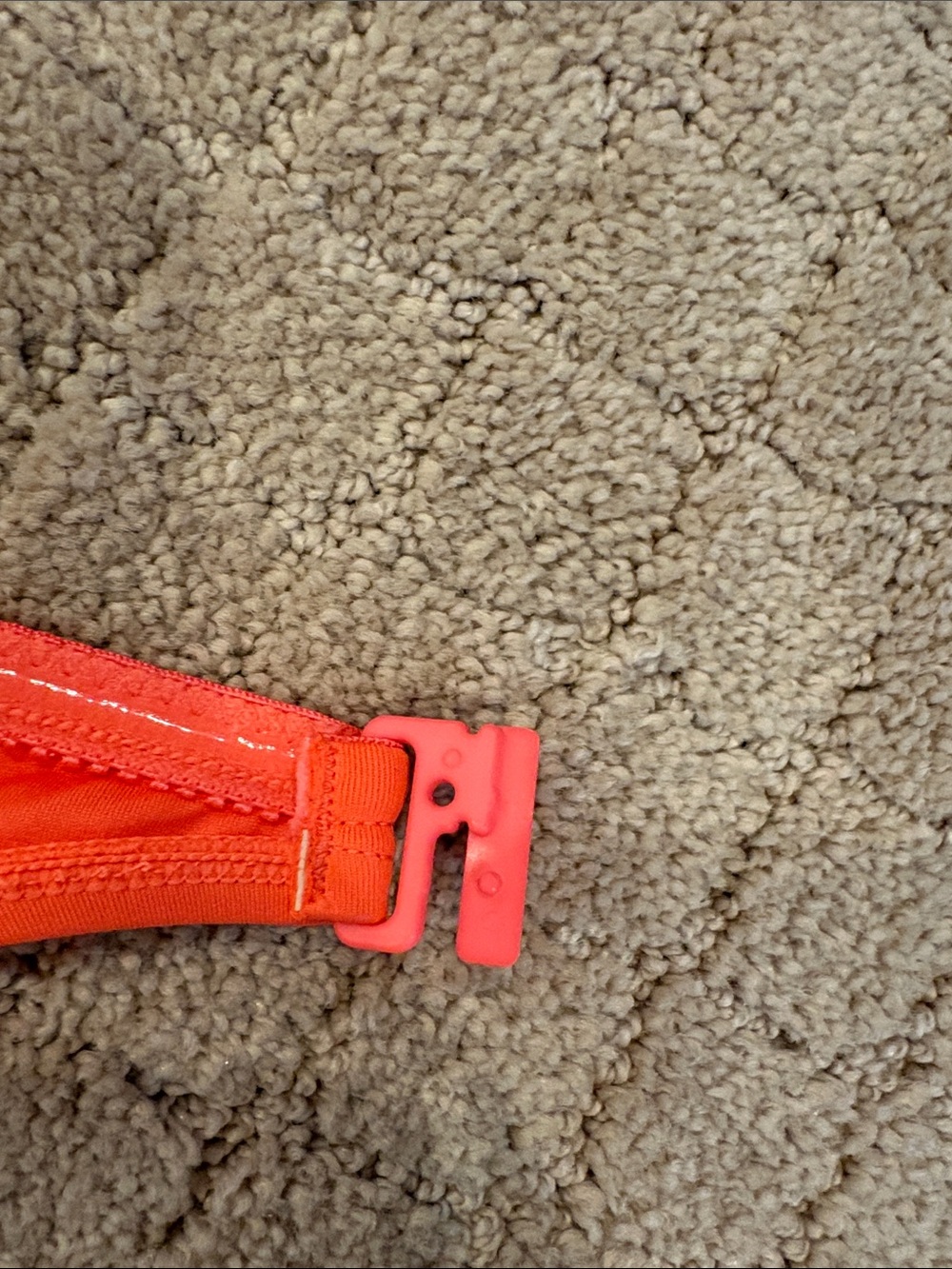 Seafolly Orange Twist Halter Bikini Top - Picture 7 of 10